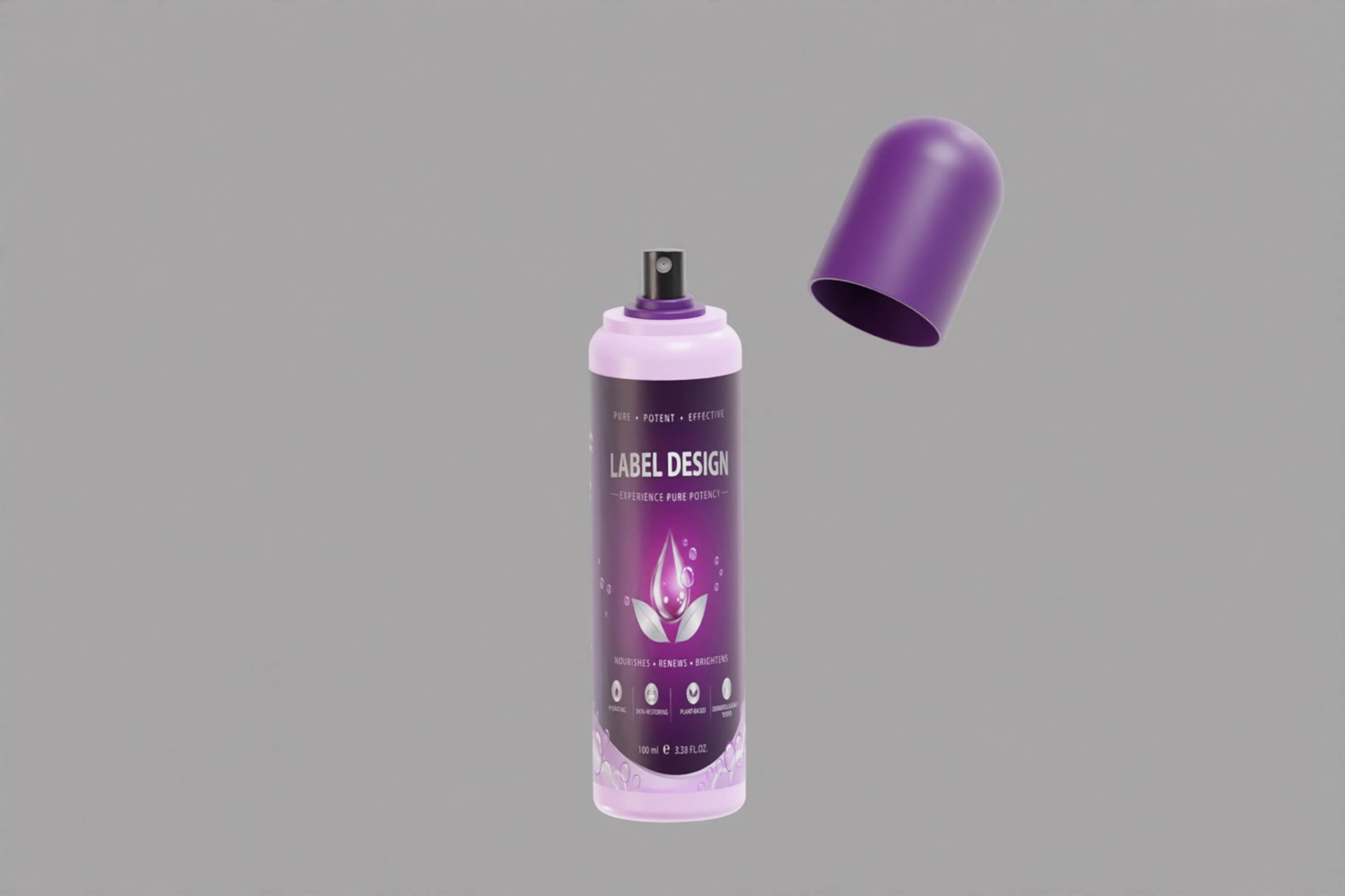 Spray Bottle 0010 3D Model