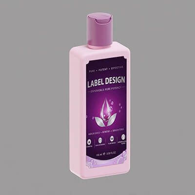 Square Lotion Bottle