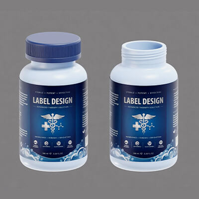 Supplement Pill Bottle Container