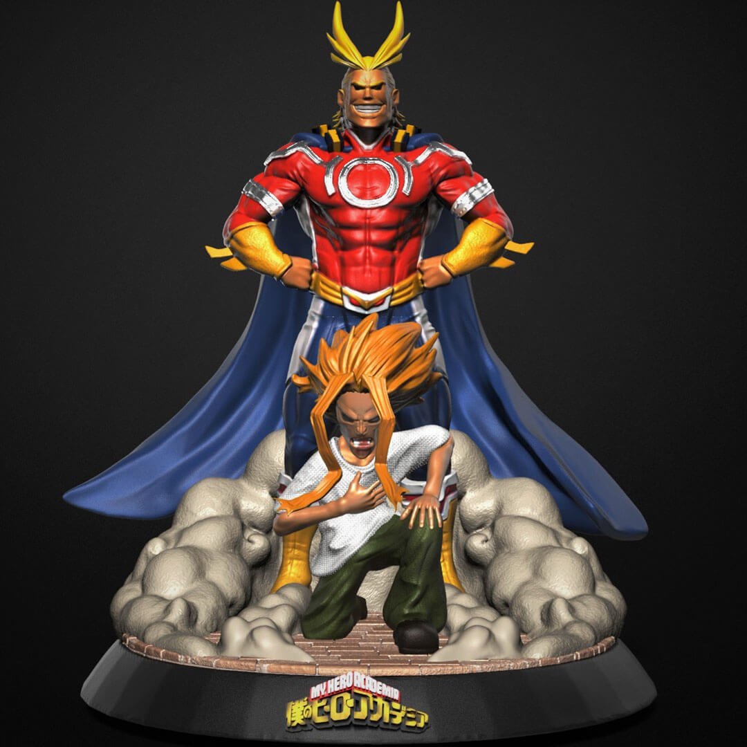 All Might My Hero Academia 3D Model