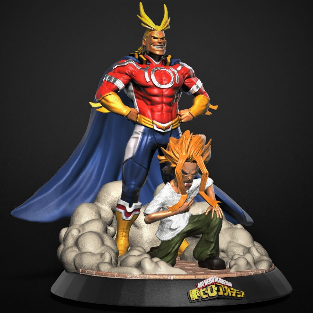 All Might My Hero Academia 3D Model
