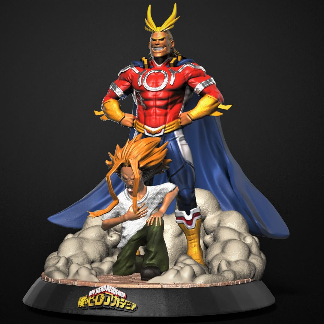 All Might My Hero Academia 3D Model