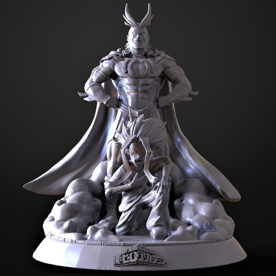 All Might My Hero Academia 3D Model