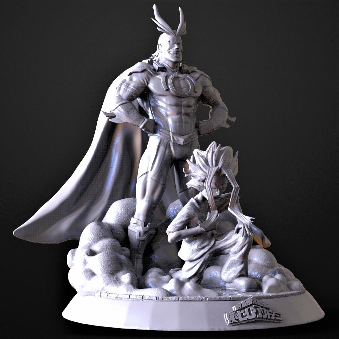 All Might My Hero Academia 3D Model