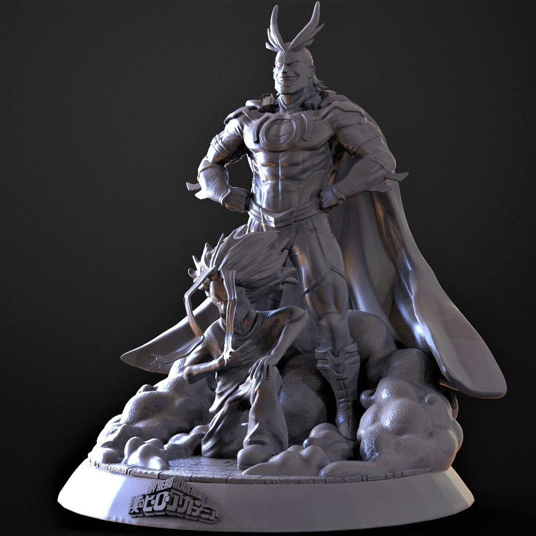 All Might My Hero Academia 3D Model
