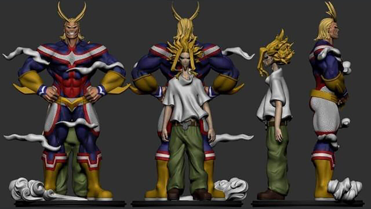 All Might - My Hero Academia 3D Model