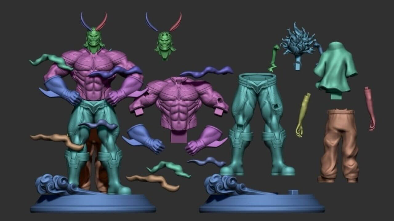 All Might - My Hero Academia 3D Model
