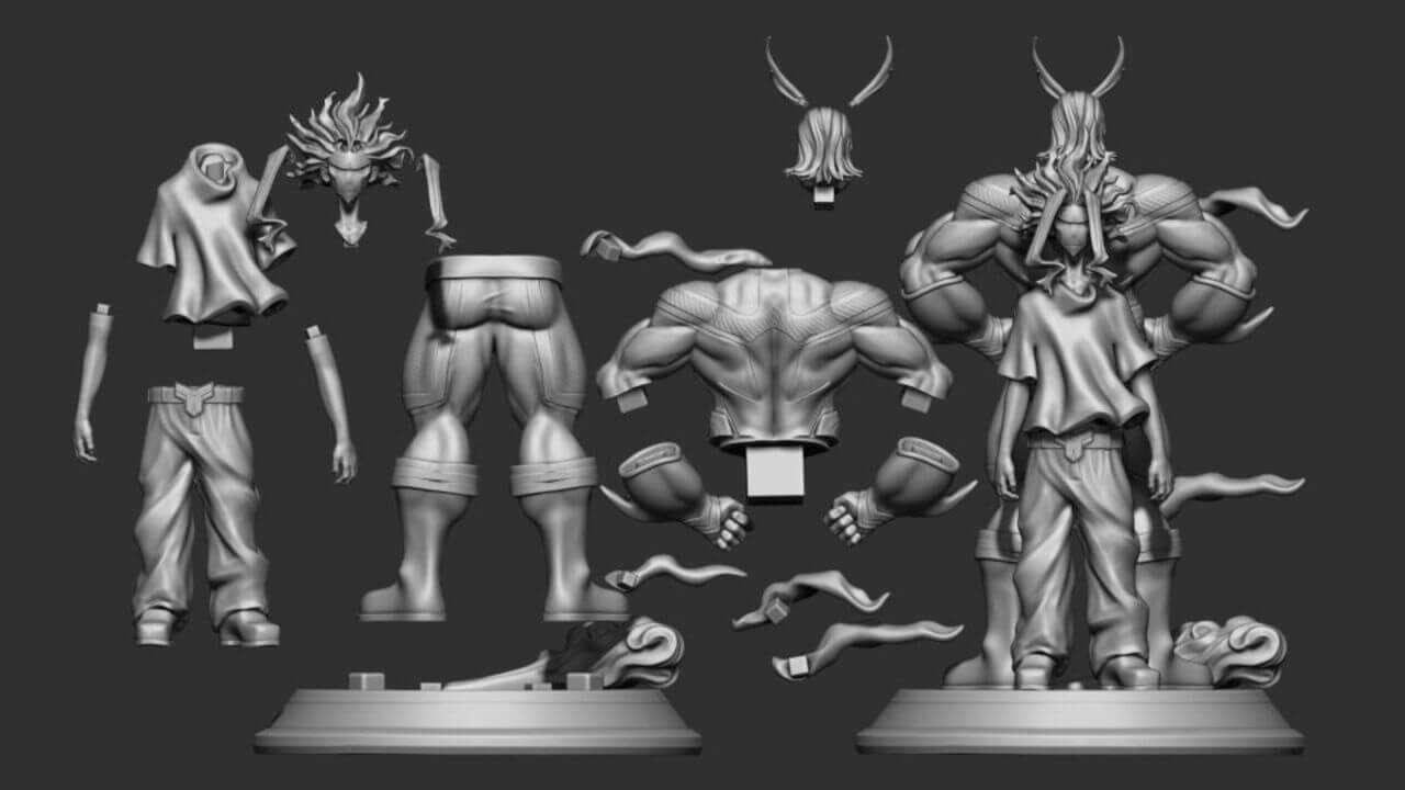 All Might - My Hero Academia 3D Model