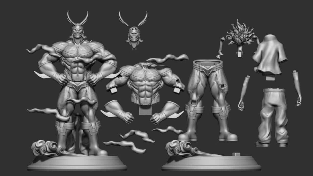 All Might - My Hero Academia 3D Model