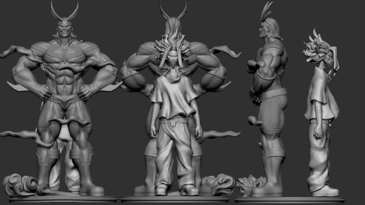 All Might - My Hero Academia 3D Model