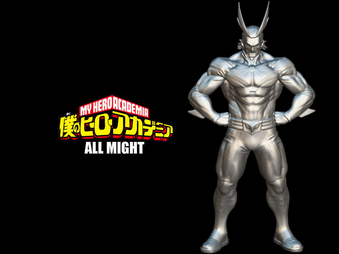All Might My Hero Academia 3D Model