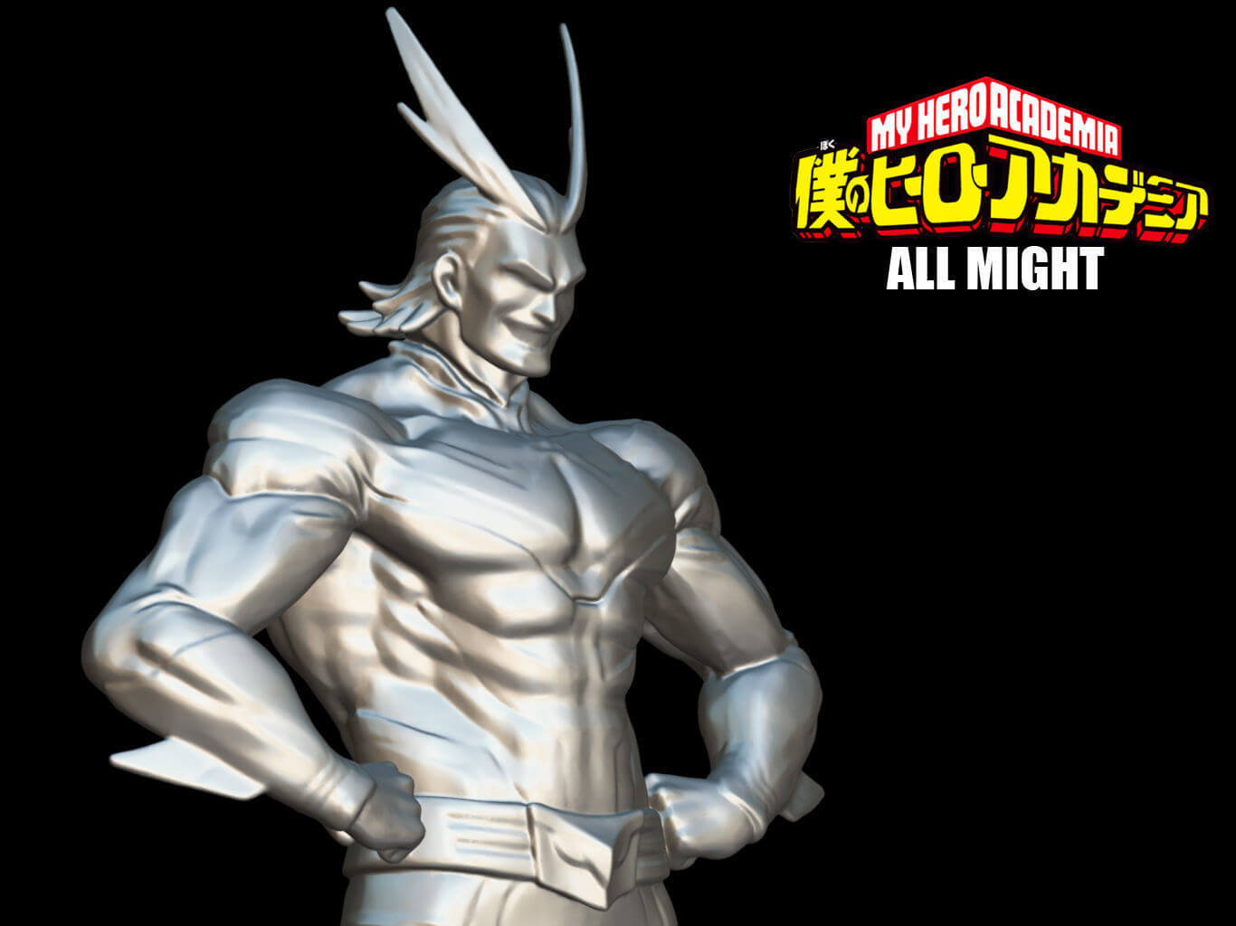 All Might My Hero Academia 3D Model