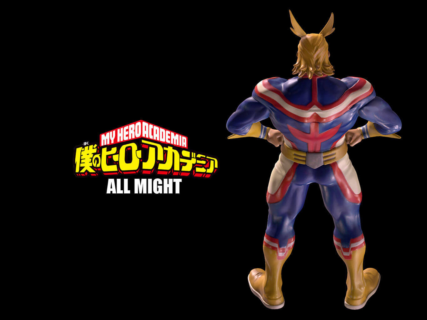 All Might My Hero Academia 3D Model