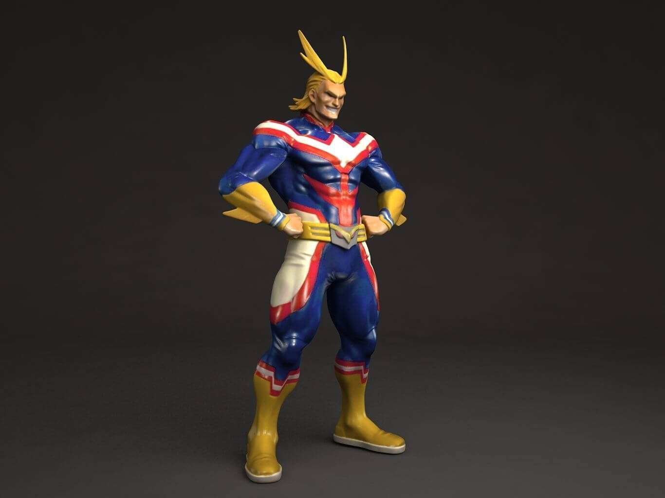 All Might My Hero Academia 3D Model