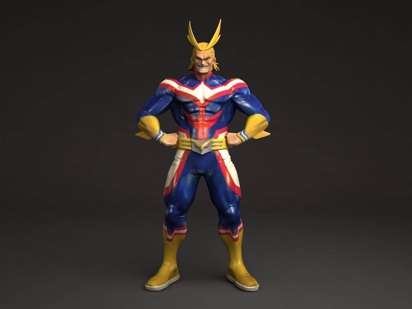 All Might My Hero Academia 3D Model