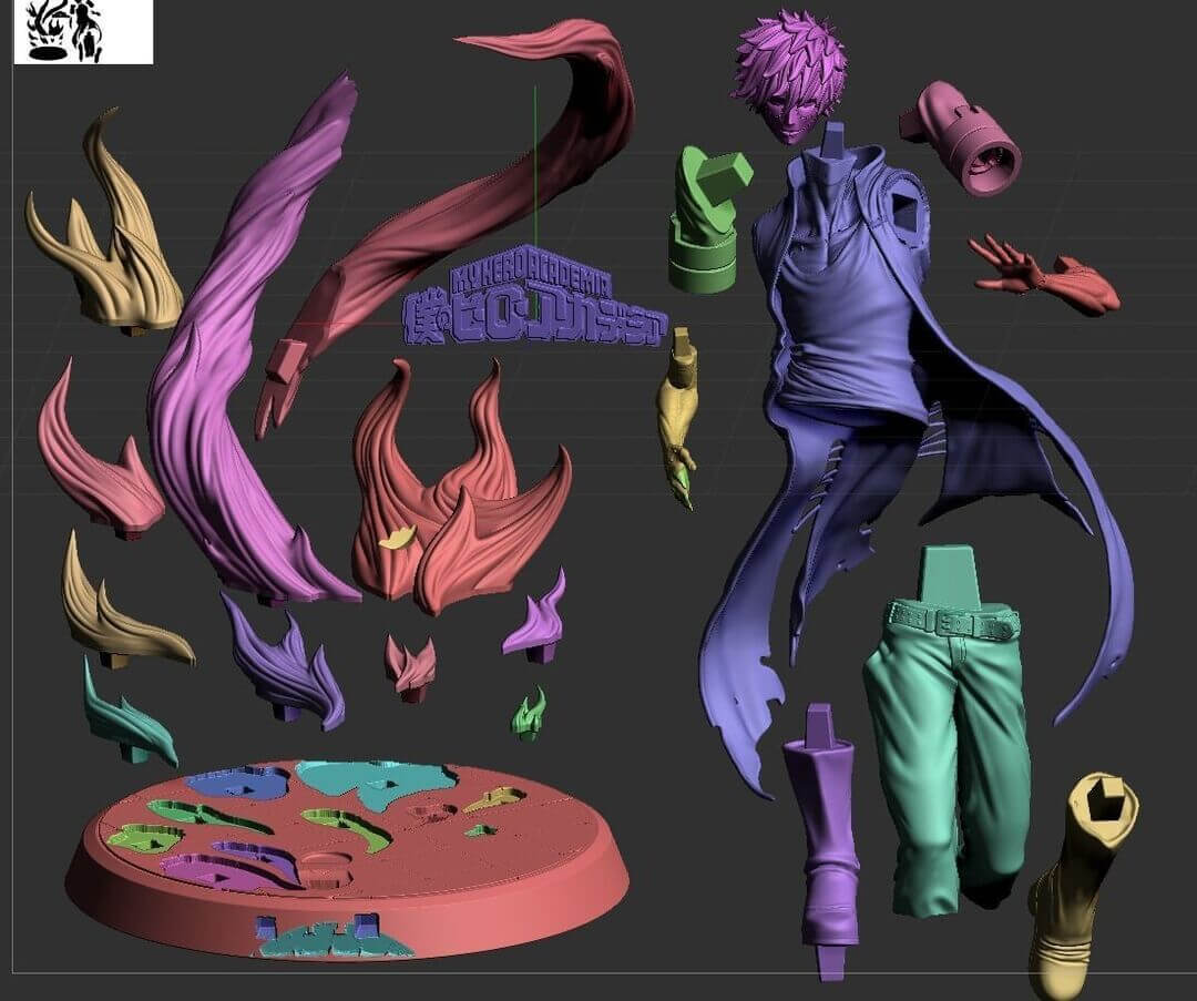 Dabi - My Hero Academia 3D Model