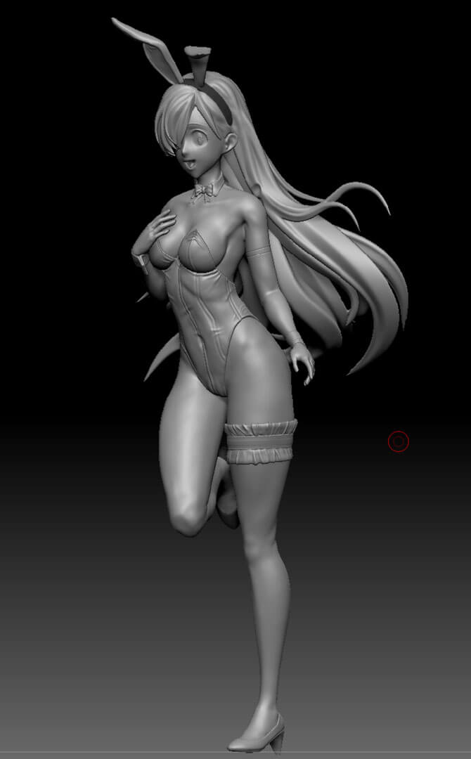 Elizabeth Liones - Seven Deadly Sins 3D Model