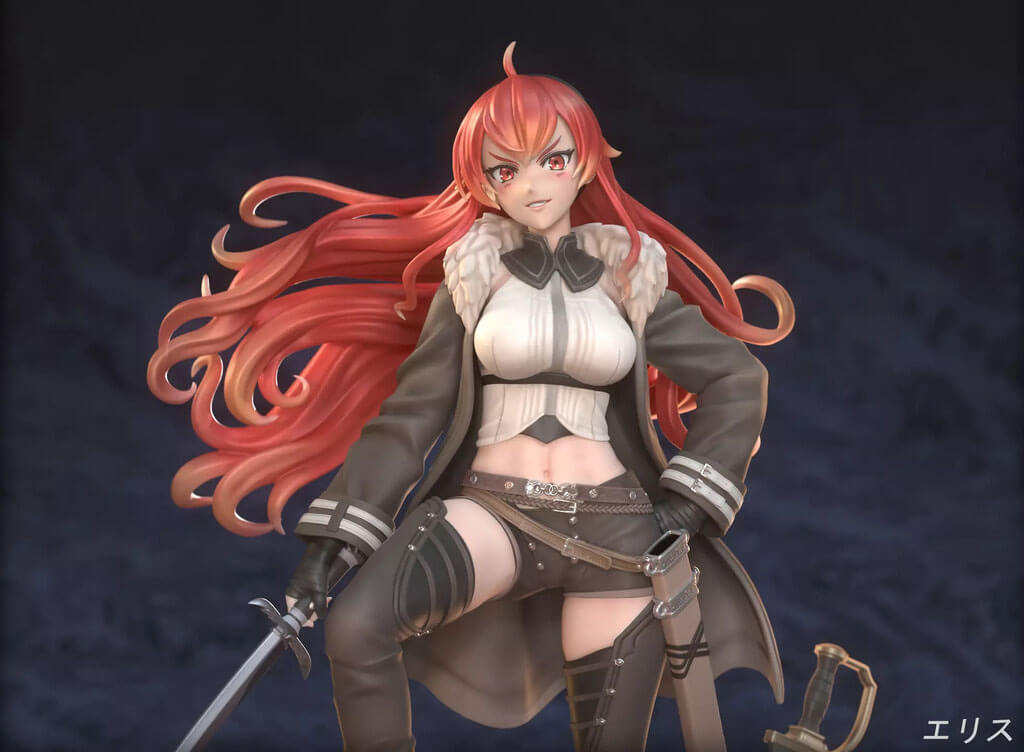 Eris Greyrat - Mushoku Tensei Anime Figurine 3D Model