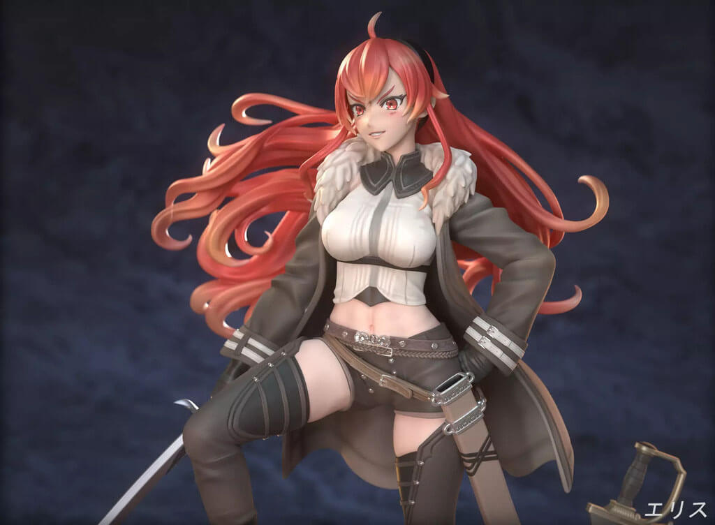 Eris Greyrat - Mushoku Tensei Anime Figurine 3D Model