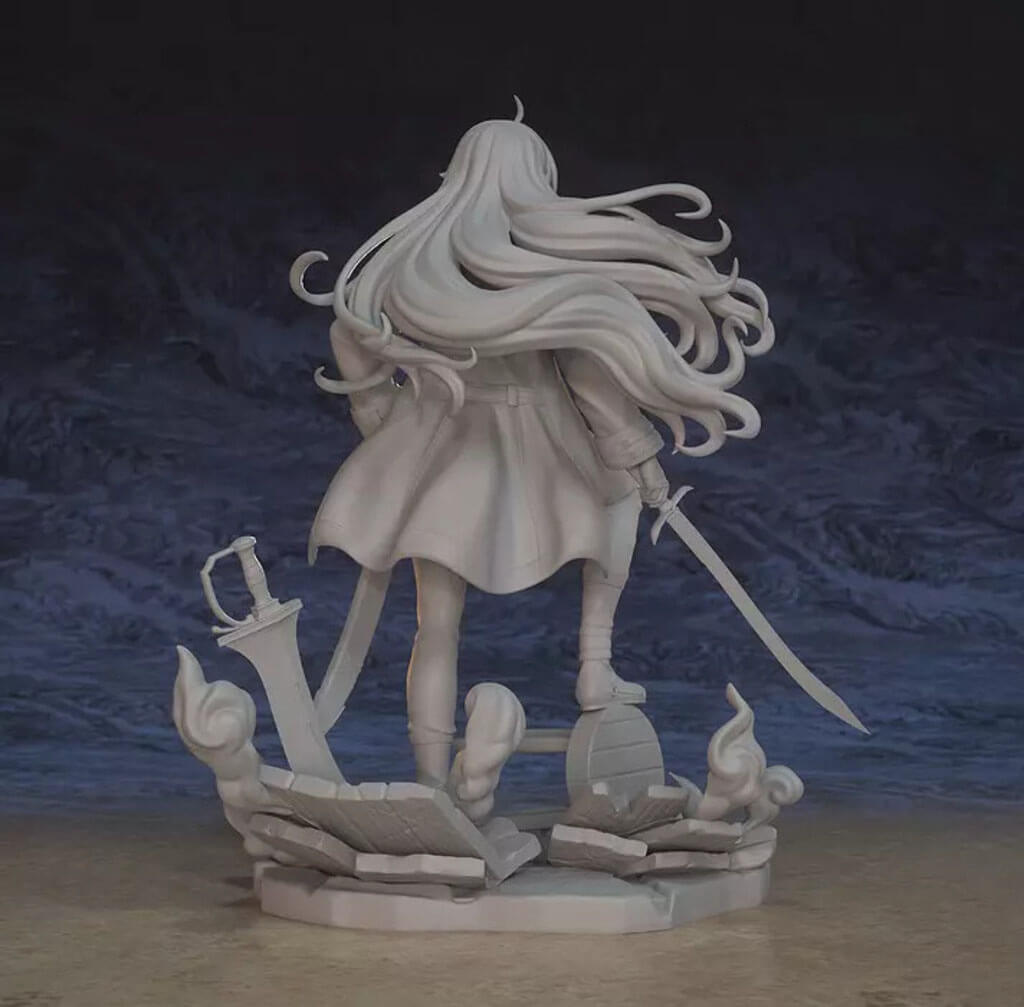 Eris Greyrat - Mushoku Tensei Anime Figurine 3D Model