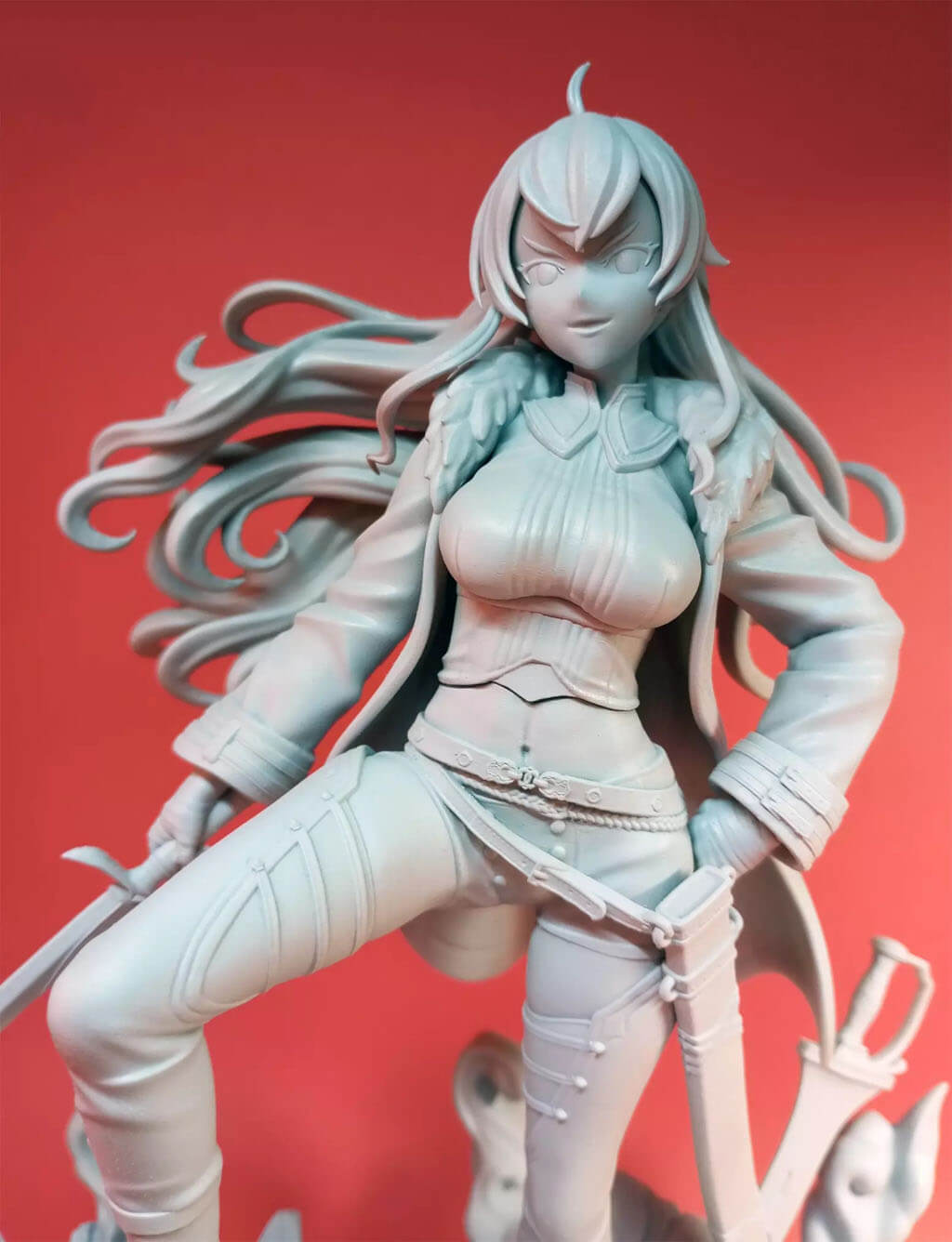 Eris Greyrat - Mushoku Tensei Anime Figurine 3D Model