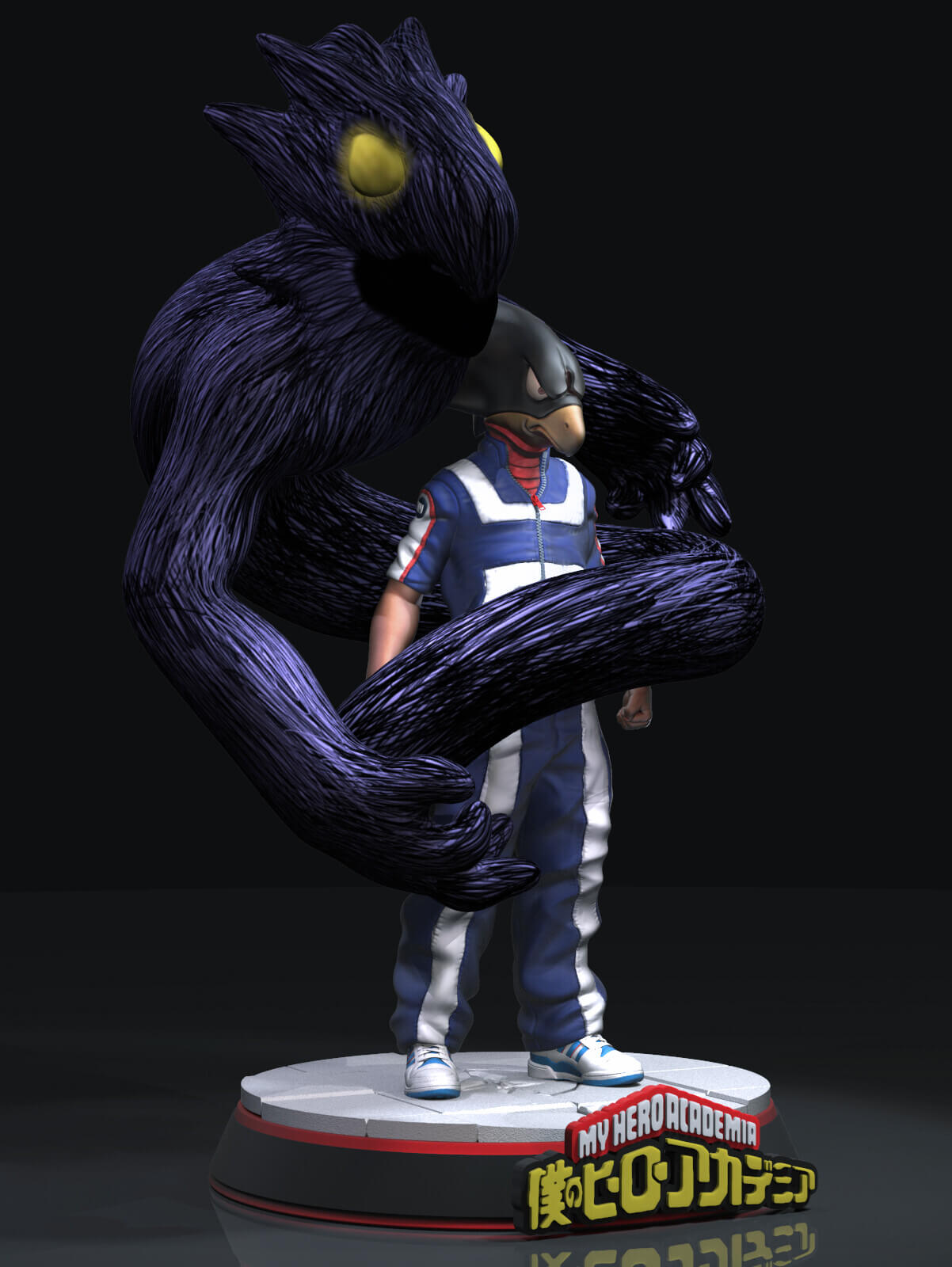 Fumikage Tokoyami 3D Model