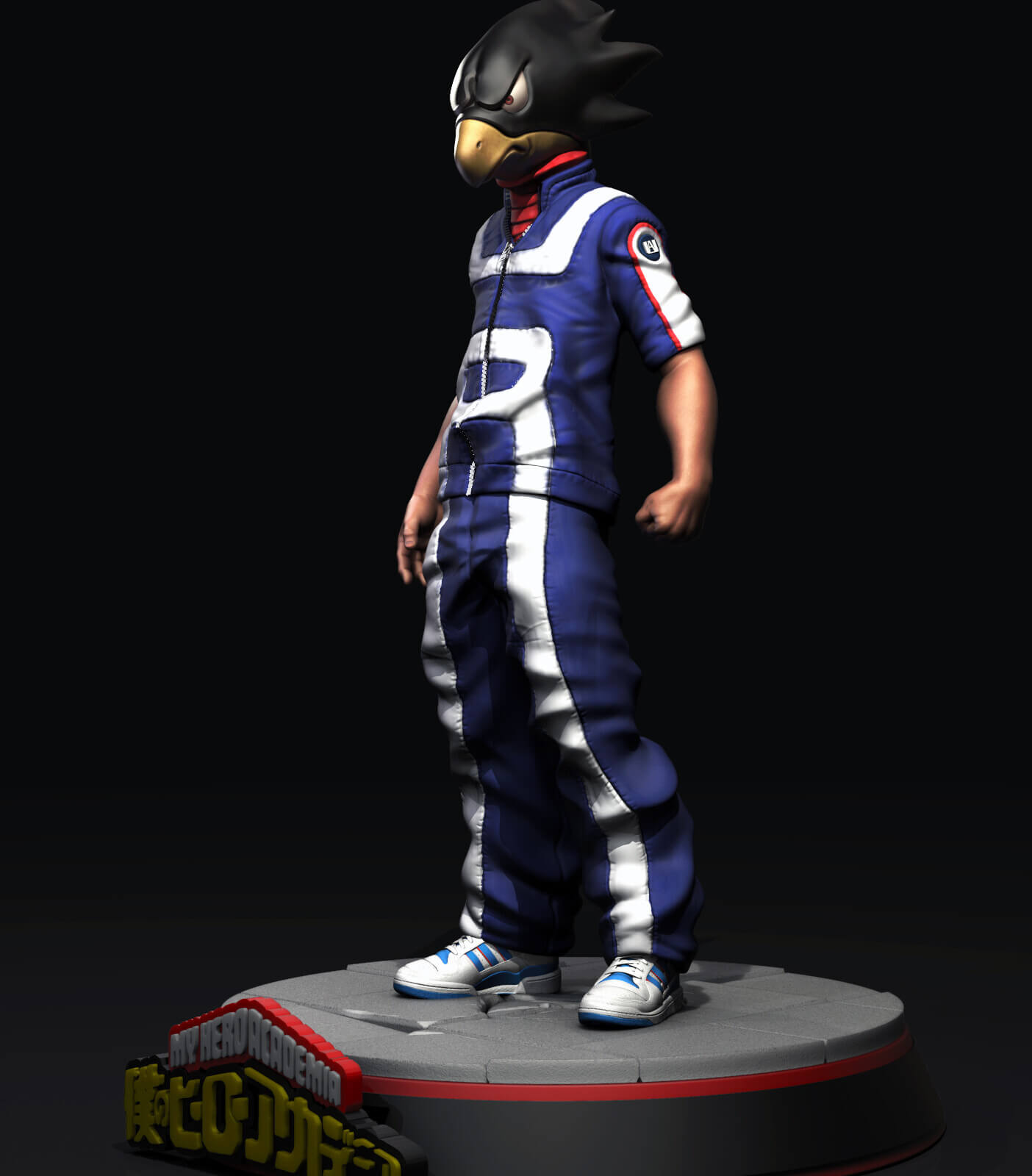 Fumikage Tokoyami 3D Model
