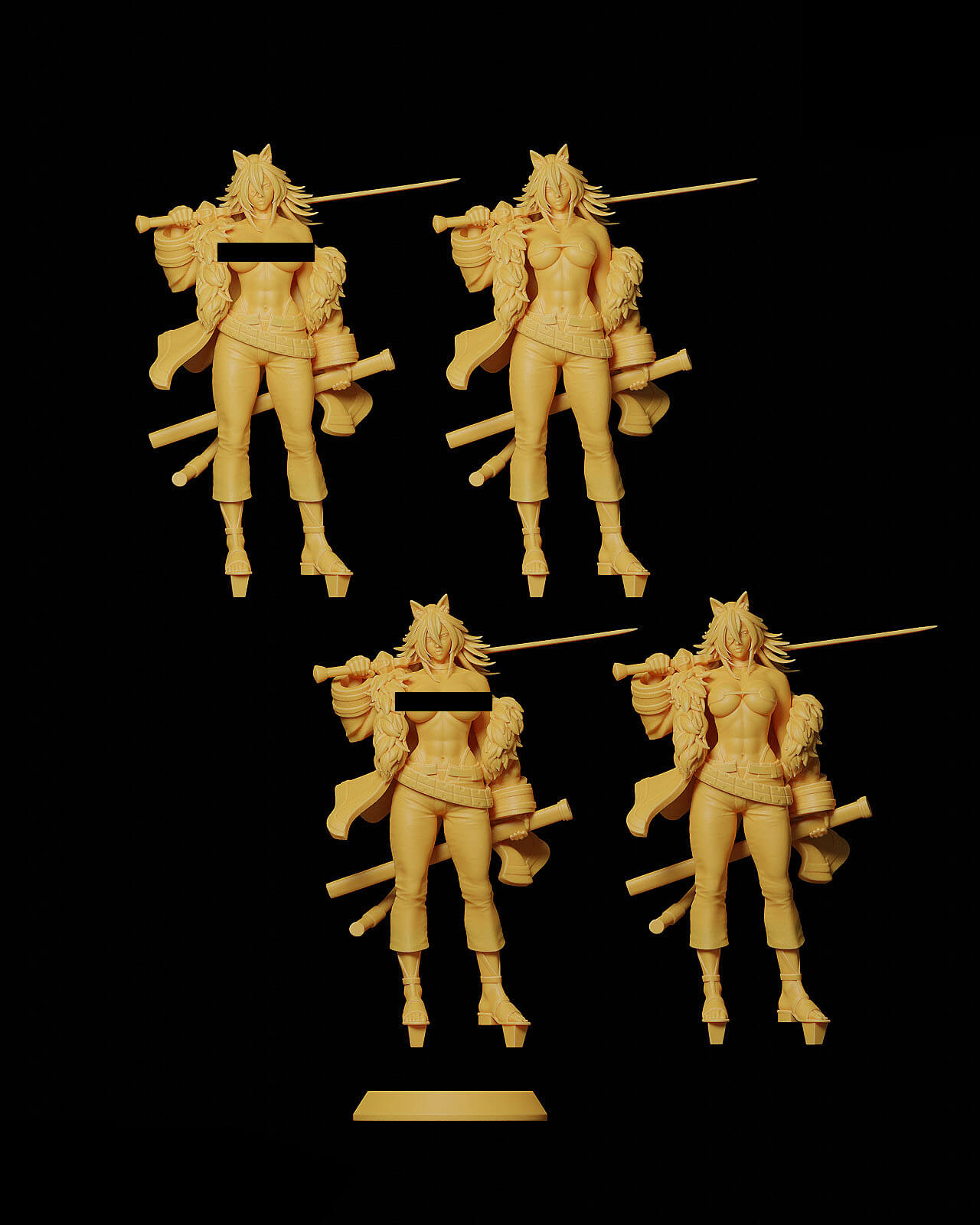 Ghislaine Dedoldia - Mushoku Tensei 3D Model