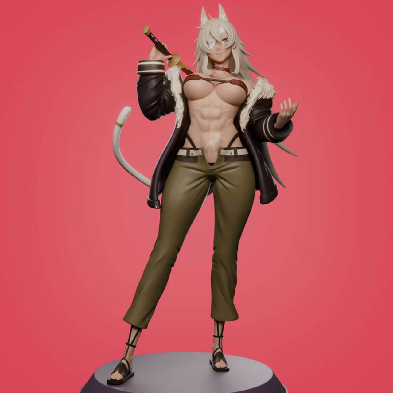 Ghislaine Dedoldia Mushoku Tensei 3D Model