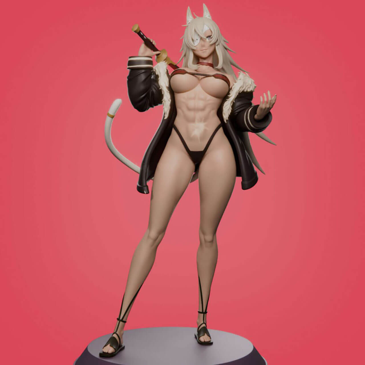 Ghislaine Dedoldia Mushoku Tensei 3D Model