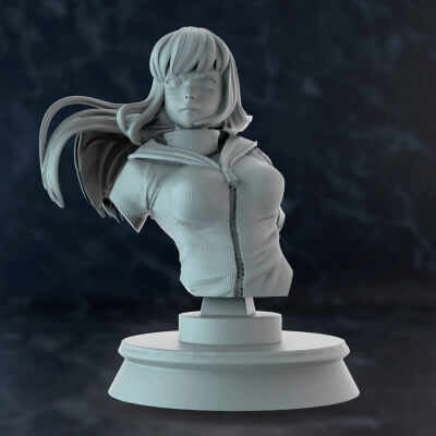 Hinata Bust - Naruto