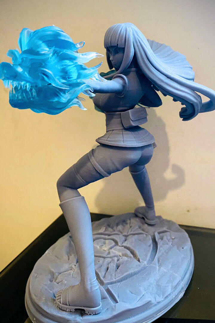 Hinata Naruto 3D Model