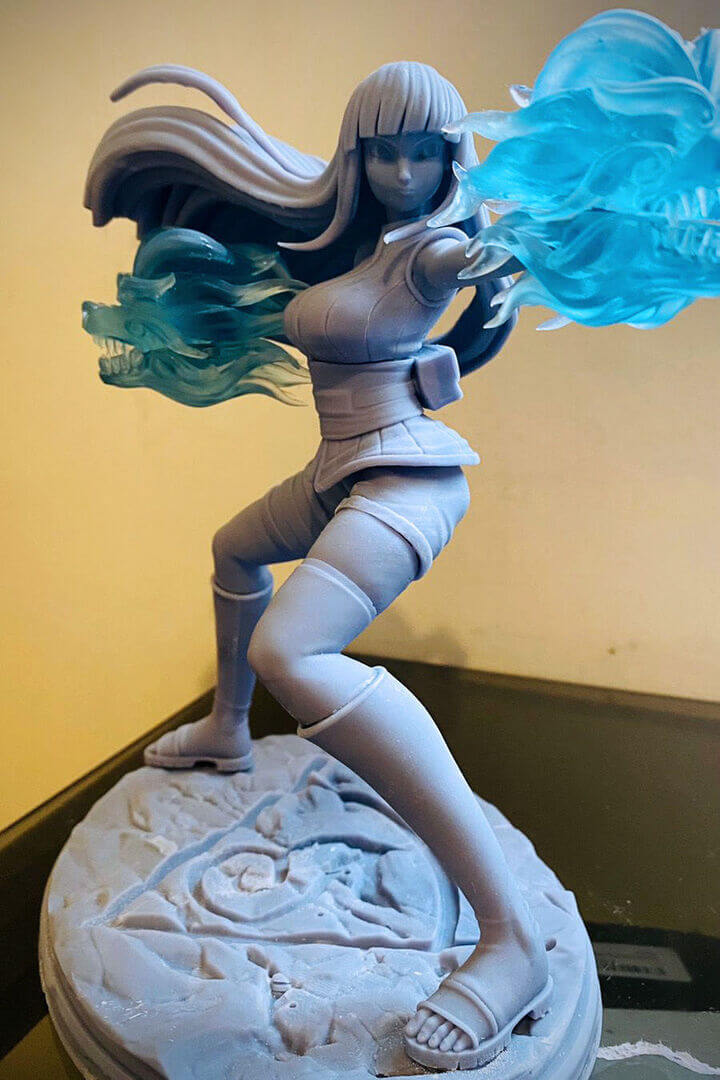 Hinata Naruto 3D Model