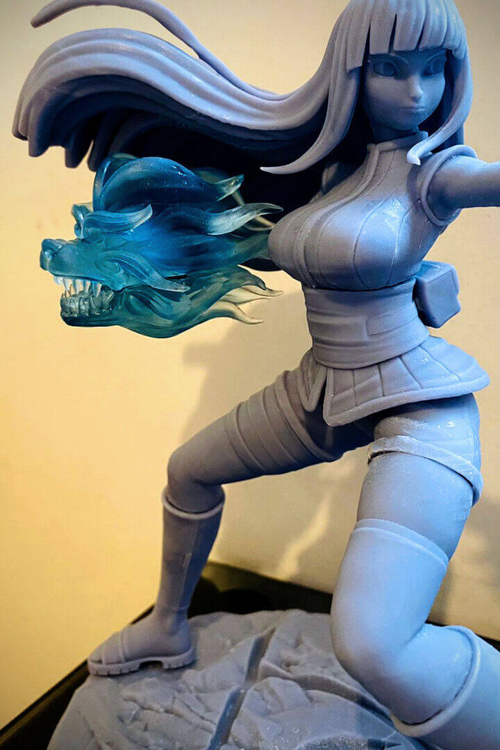 Hinata Naruto 3D Model