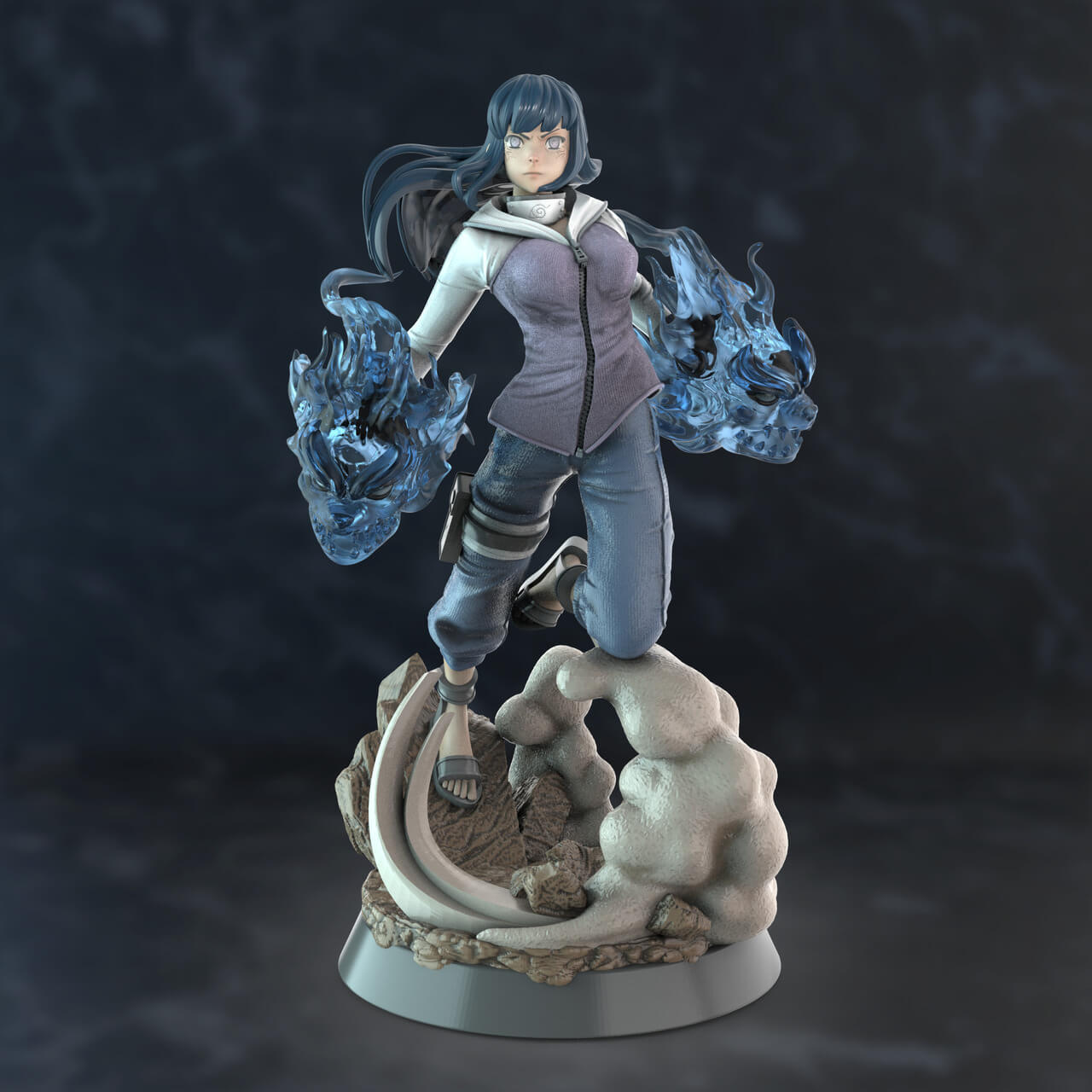 Hinata - Naruto 3D Model