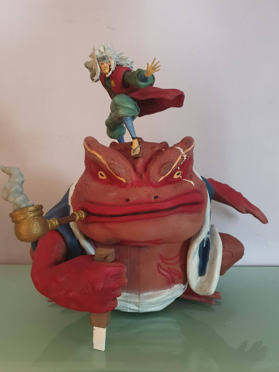 Jiraiya with Gamabunta 3D Model