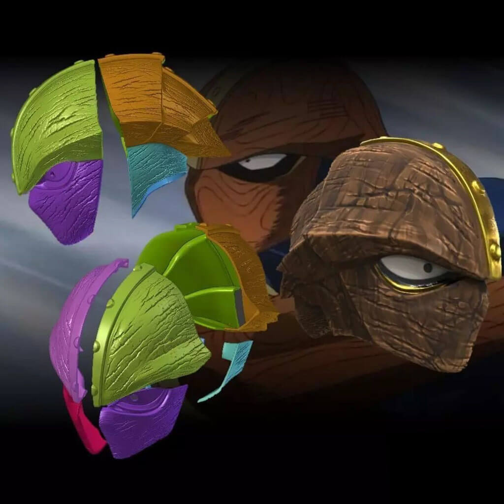 Kamui Woods Helmet 3D Model