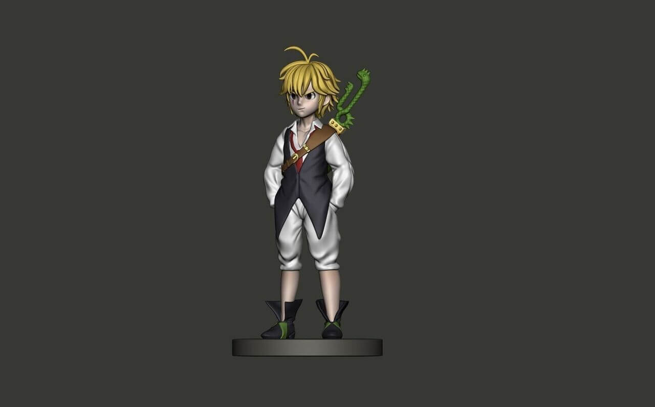 Meliodas &ndash The Seven Deadly Sins 3D Model
