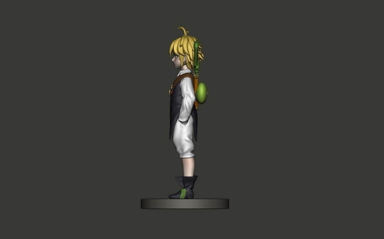 Meliodas &ndash The Seven Deadly Sins 3D Model