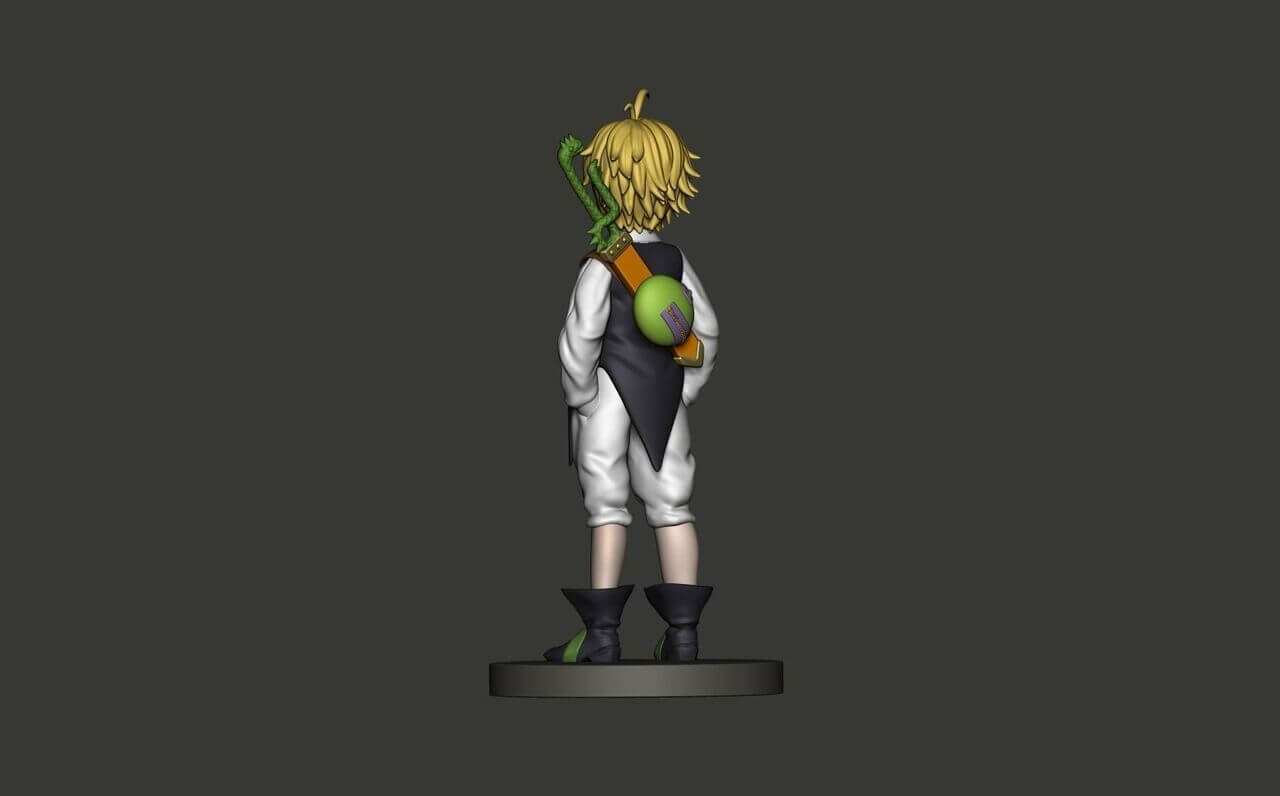 Meliodas &ndash The Seven Deadly Sins 3D Model