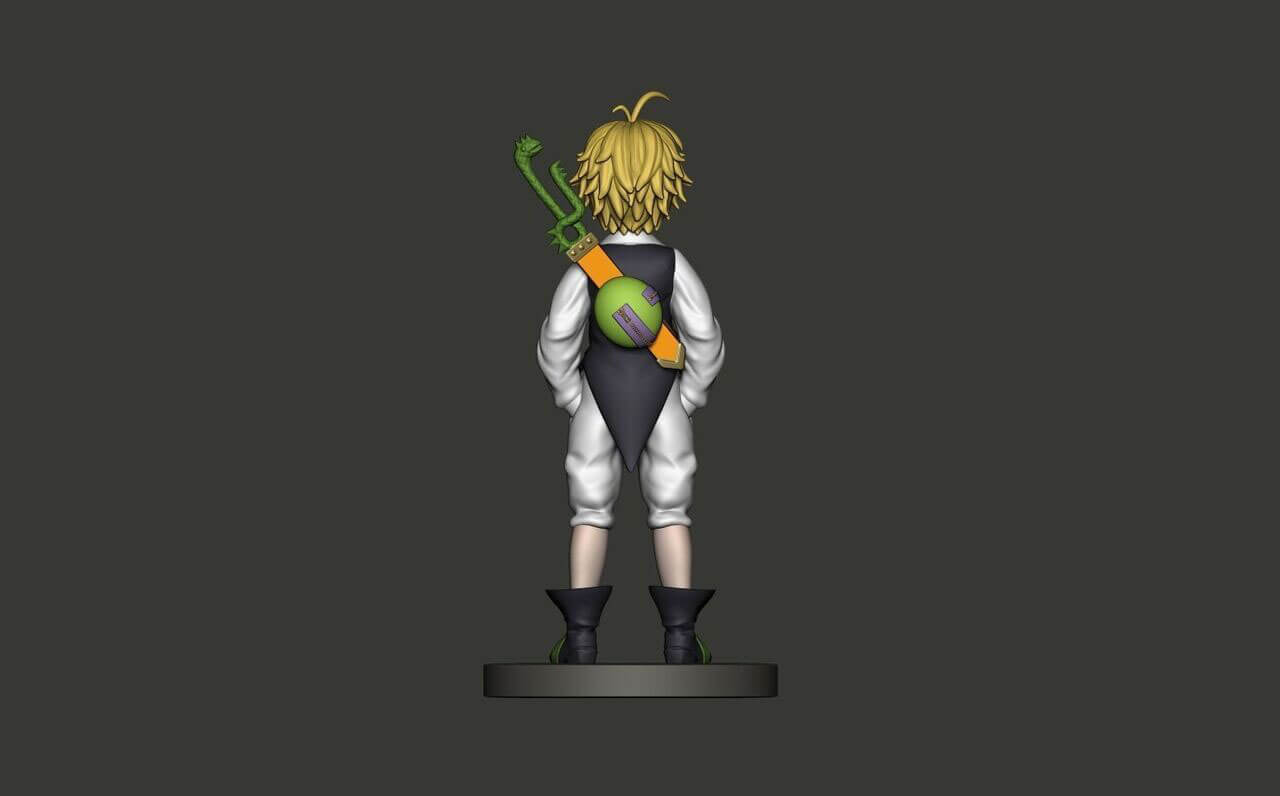 Meliodas &ndash The Seven Deadly Sins 3D Model