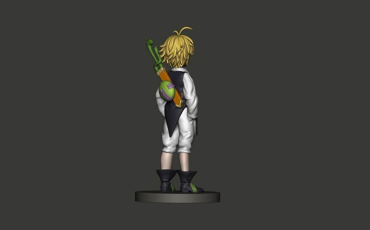 Meliodas &ndash The Seven Deadly Sins 3D Model