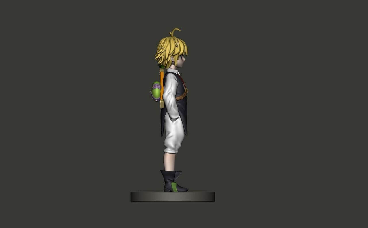 Meliodas &ndash The Seven Deadly Sins 3D Model