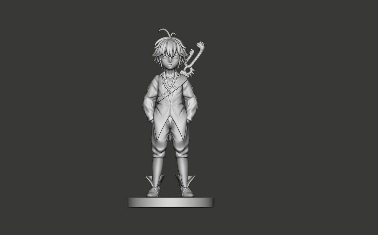 Meliodas &ndash The Seven Deadly Sins 3D Model