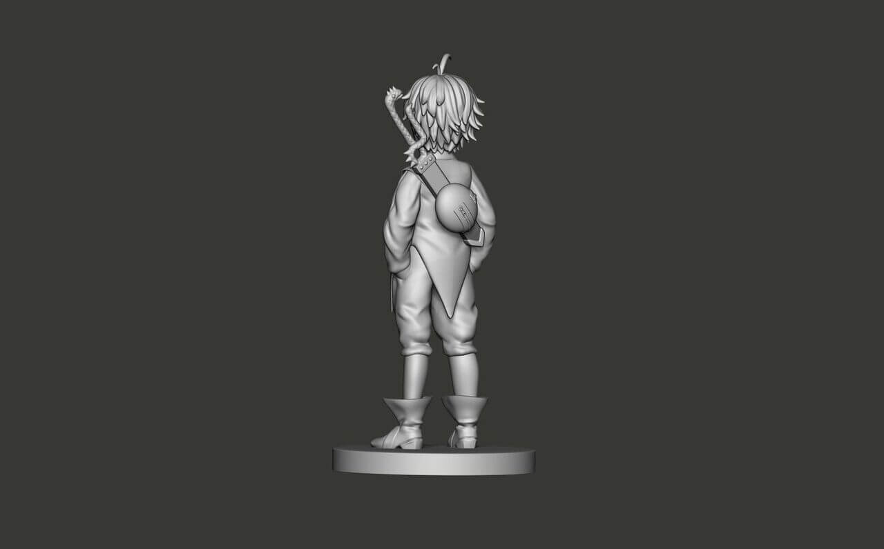 Meliodas &ndash The Seven Deadly Sins 3D Model