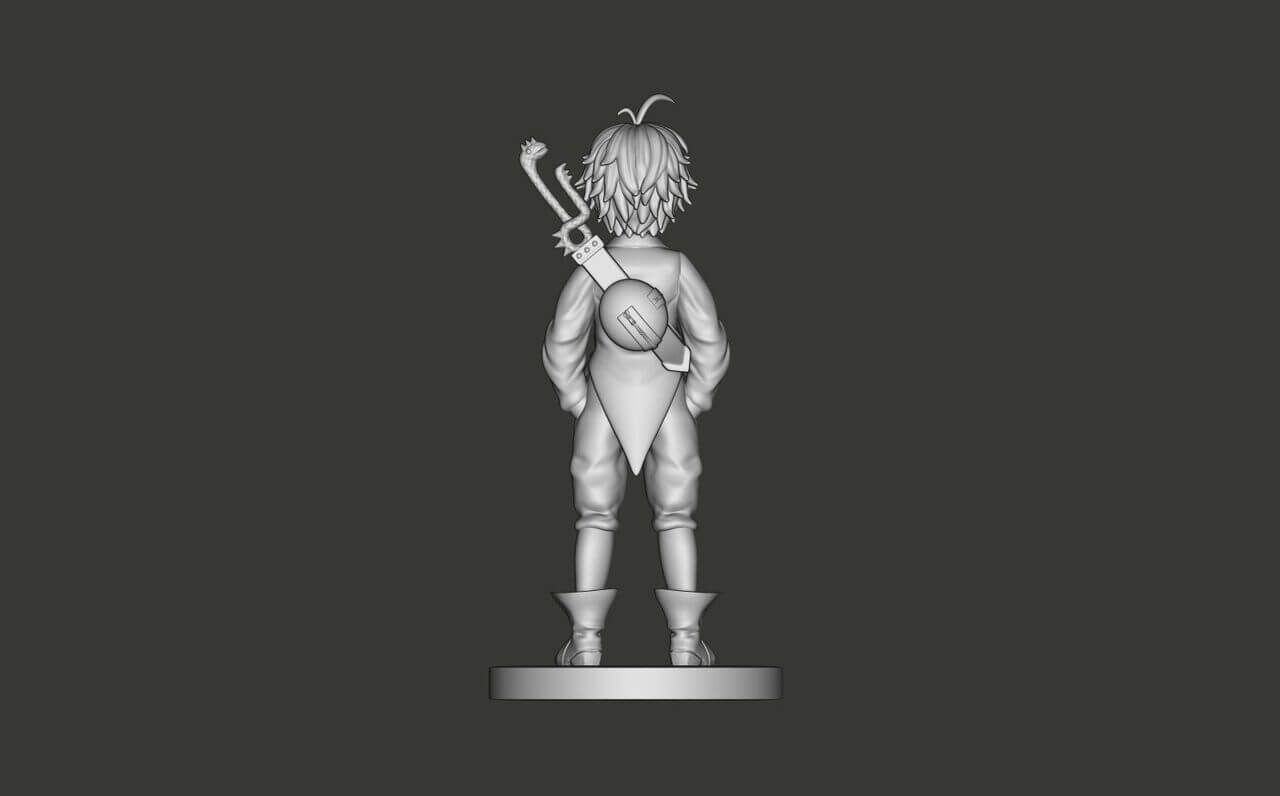 Meliodas &ndash The Seven Deadly Sins 3D Model