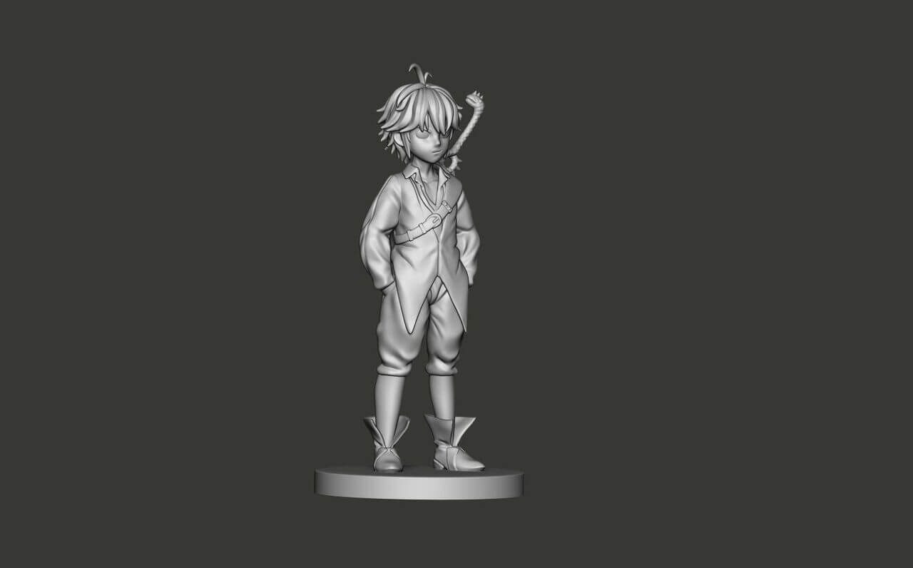 Meliodas &ndash The Seven Deadly Sins 3D Model