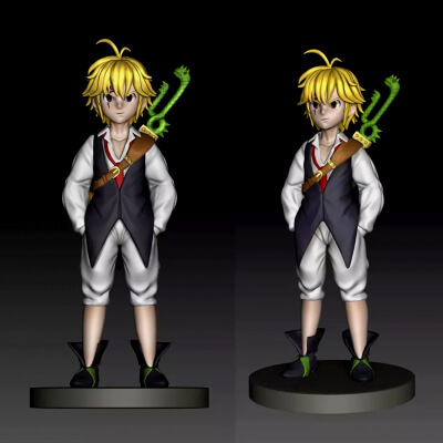 Meliodas &ndash The Seven Deadly Sins 3D Model