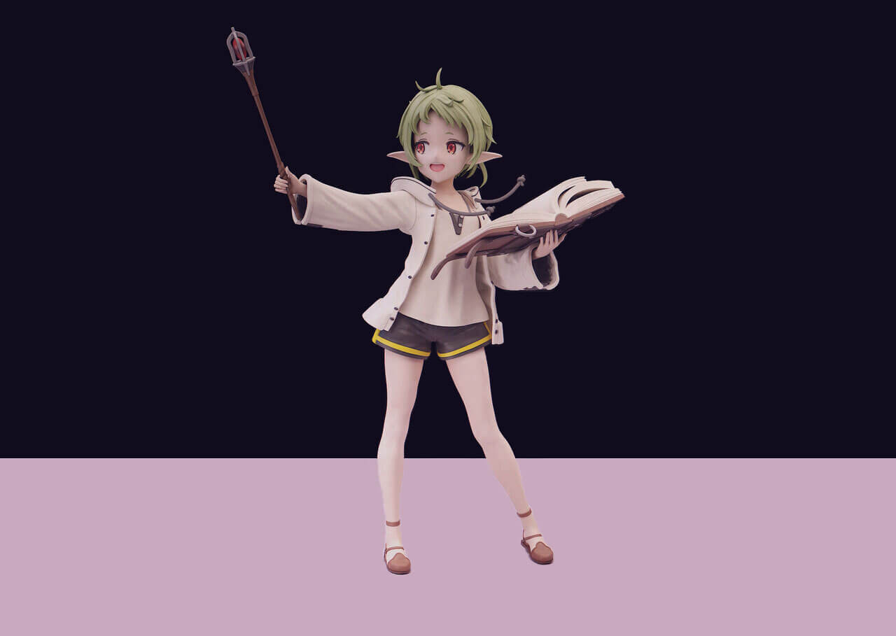 Mushoku Tensei - Sylphiette 3D Model