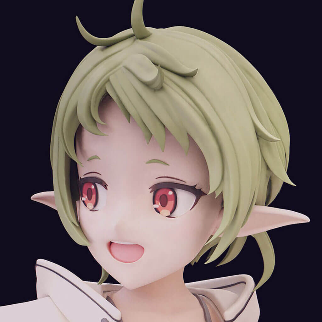 Mushoku Tensei - Sylphiette 3D Model